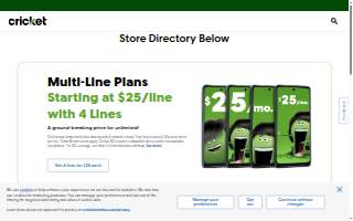 Cricket Wireless Authorized Retailer of Keystone