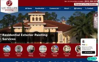 Lou Phillips Painting, Inc. website