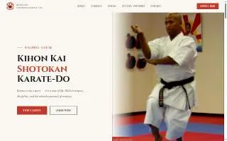 Kihon Kai Shotokan Karate Do website