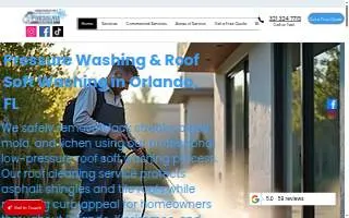 Performance Pressure Wash LLC website