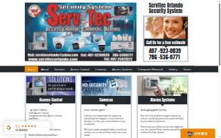 Servitec Orlando Security System , Cameras, Alarms , Access Control and Gate Systems