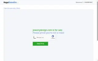 Jewelry Design website