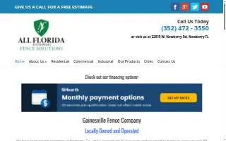 All Florida Enterprises website