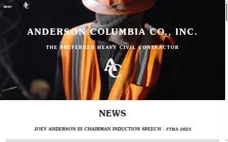 Anderson Columbia Co Inc website