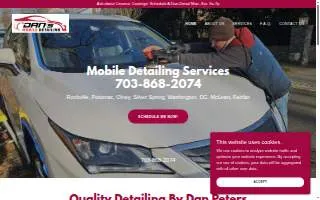 Dan’s Mobile Detailing Lake City website