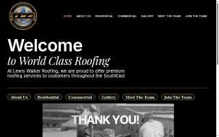 Lewis Walker Roofing Inc website