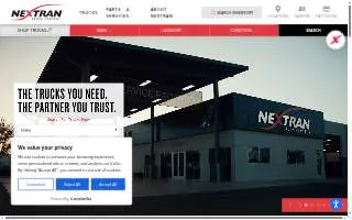 Nextran Truck Centers of Lake City website