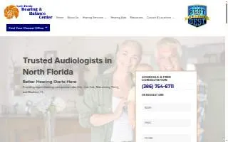North Florida Hearing and Balance of Lake City website