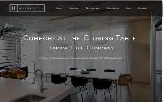Haven Title, LLC website