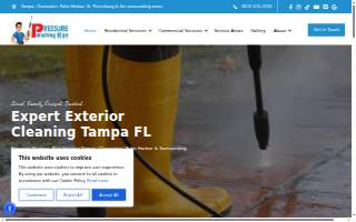 Pressure Washing Man
