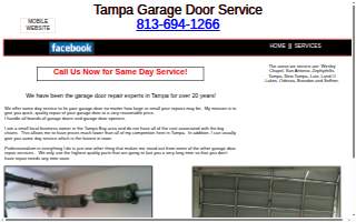 Tampa Garage Door Service