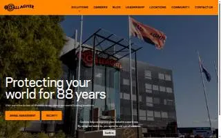 Gallagher Insurance, Risk Management & Consulting of Lake Mary website