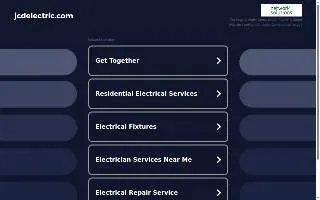 JCD Electric website