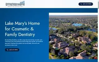 Lake Mary Dentistry, P.A.- Implant & Oral Surgery website