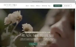 Beverly Hills Wellness Center & Med Spa website