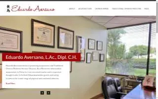 Eduardo Aversano Acupuncture website