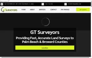 GT Surveyor Services Inc. of Lake Worth Beach website