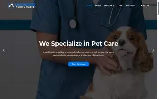 Lake Osborne Animal Clinic website