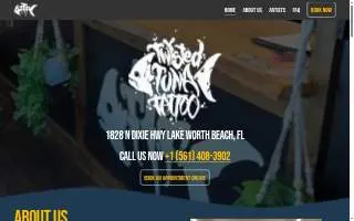 Twisted Tuna Tattoo website