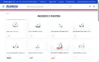 Academy Sports + Outdoors of Lakeland website