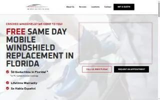 Bond Auto Glass of Leesburg website