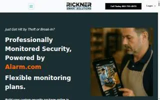 Rickner Smart Solutions website