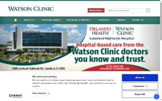 Watson Clinic: Ellington Jr John R MD