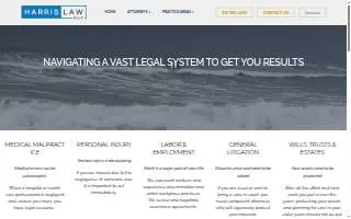 William H. Harrell, PLLC website