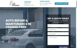 Epic Powertrain website