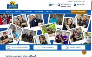 Lake Alfred Animal Hospital of Haines City website