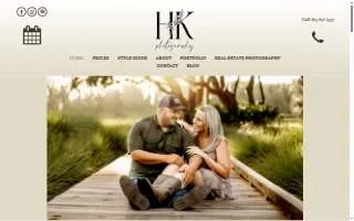 HK Photography LLC website