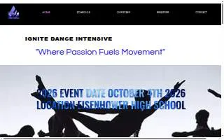 Ignite Dance Company website