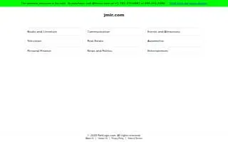 JMI Resource of Land O' Lakes website