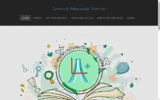 Learning Advantage Tutoring website