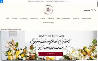 Carlson-Wildwood Florist website