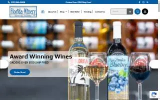 Florida Winery website