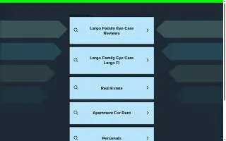 Largo Family EyeCare website