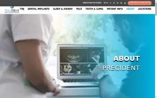 PreciDent Center for Oral and Facial Surgery website
