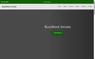 BuzzRock Smoke website