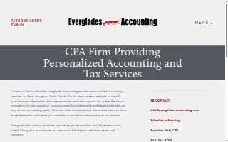 Everglades Accounting: Brandon Neff, CPA website