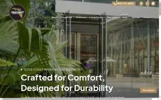 Gold Coast Windows and Doors Inc. website