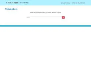 1 Hour Med - West Broward Urgent Care of Lauderhill website