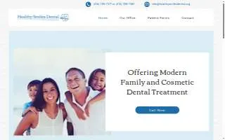 HealthySmiles Pet Dental website