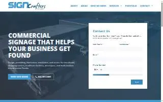 SignCrafters of Florida website