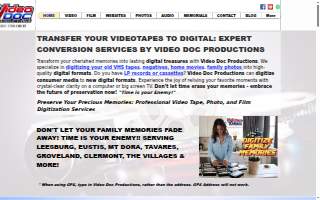 Video Doc Productions - Digital Video Specialists