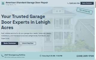 American Standard Garage Door Repair