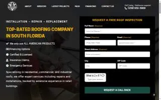 Buona Vista Roofing website