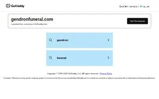 Gendron Funeral & Cremation Services Inc. of Lehigh Acres website