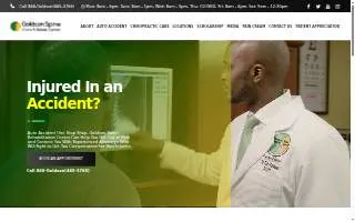 Goldson Spine Rehabilitation Center of Lehigh Acres website