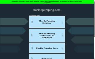 Florida Pumping